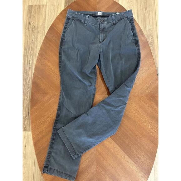 Vintage GAP Girlfriend Chino Pants in Blue - Size 2 Women's - Picture 1 of 9